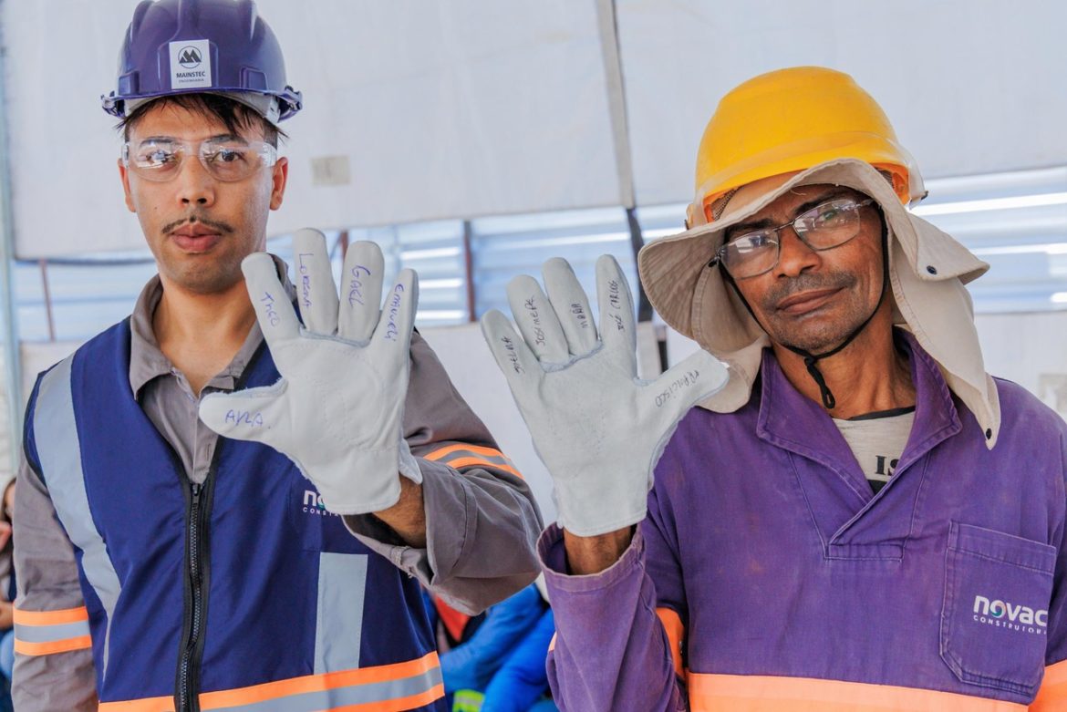Novac Construtora promove ação em prol da segurança das mãos e dedos nos canteiros de obras - Revista Incêndio