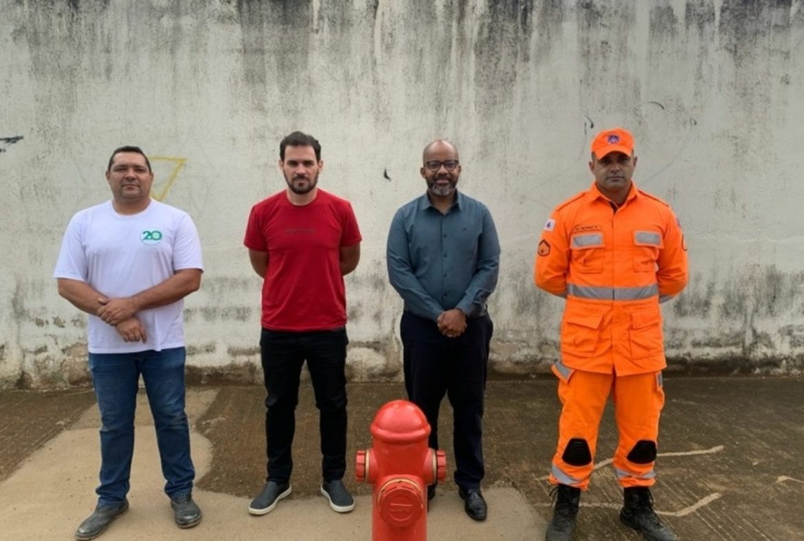 CBMMG instala hidrantes em Lagoa da Prata para melhorar capacidade de resposta - Revista Incêndio