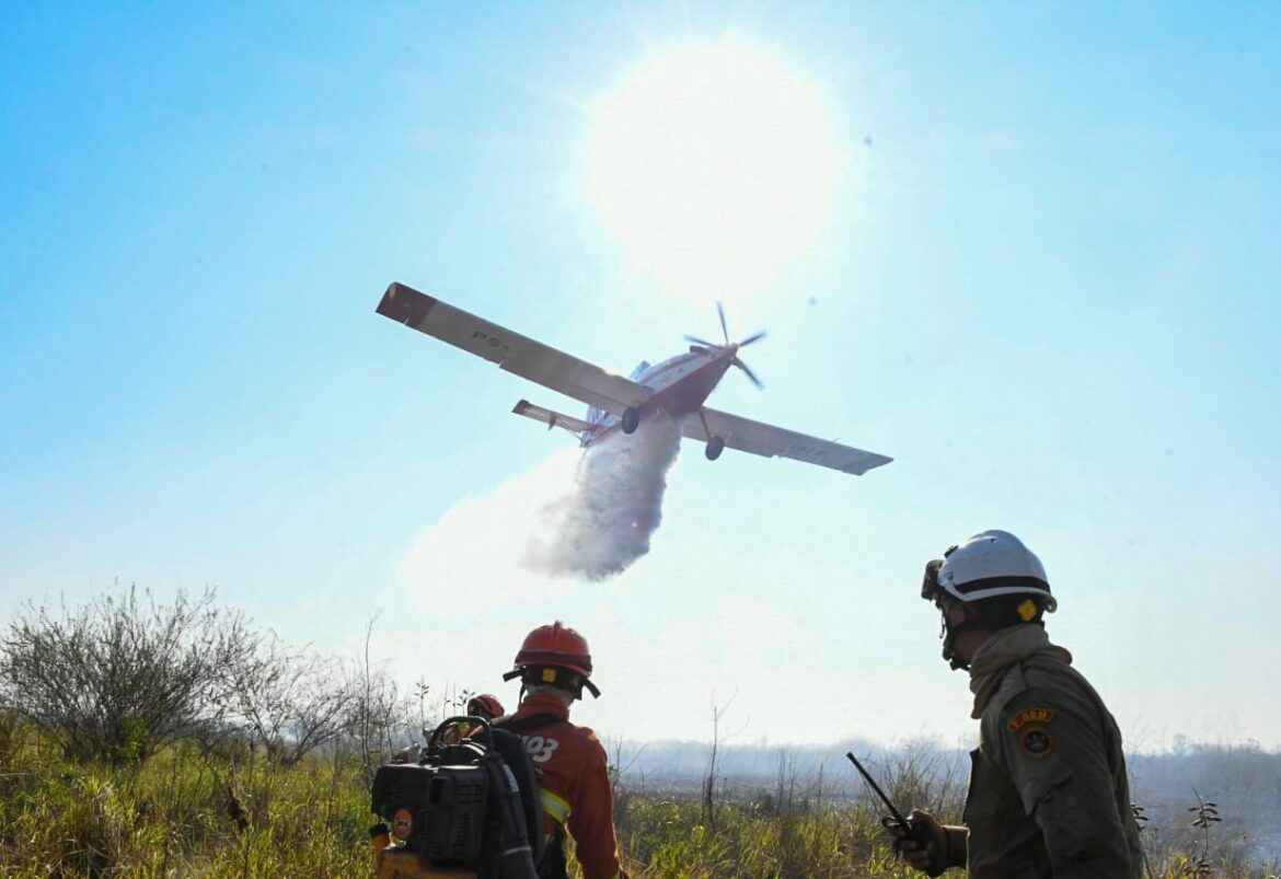 El Niño eleva risco de fogo no Pantanal e bombeiros se preparam para esse período - Caderno Incêndio
